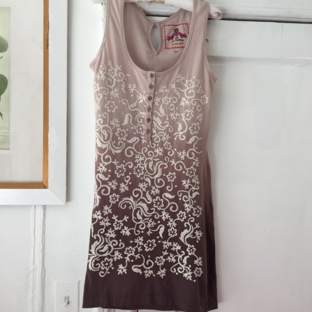 Johnny Was Cotton Tank Dress S